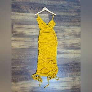Golden Yellow Jluxlabel Dress